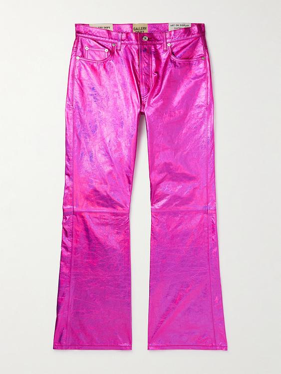 Pink casual trousers from Gallery Dept.