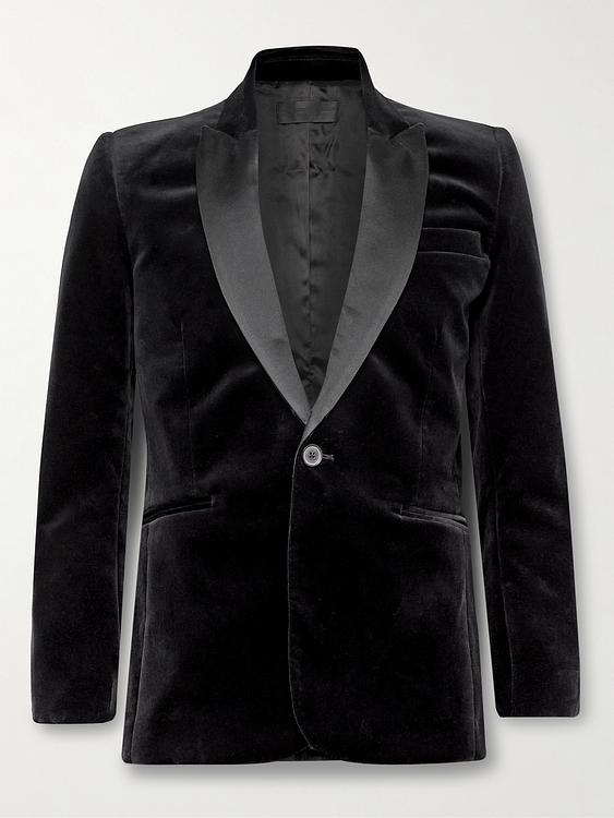 Black tuxedo jacket from Nili Lotan