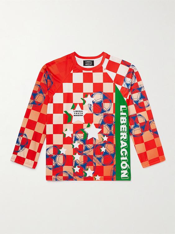 Multicolor long sleeve t-shirt from Liberal Youth Ministry