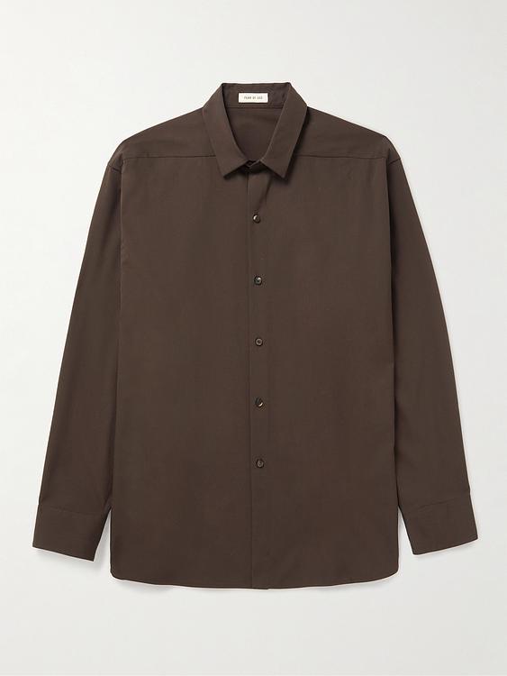 Dark brown casual shirt from Fear Of God