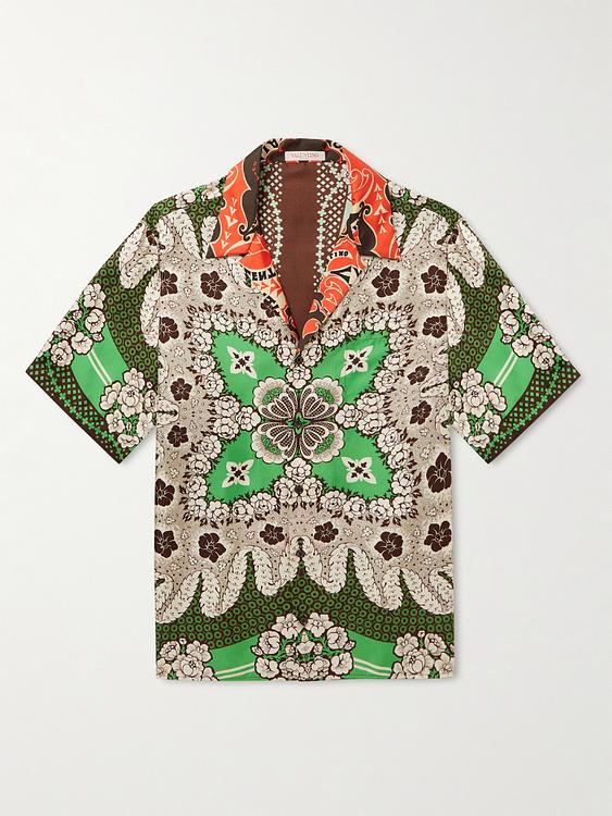 Multicolor short sleeve shirt from Valentino Garavani