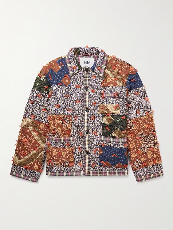 Multicolor casual jacket from Bode