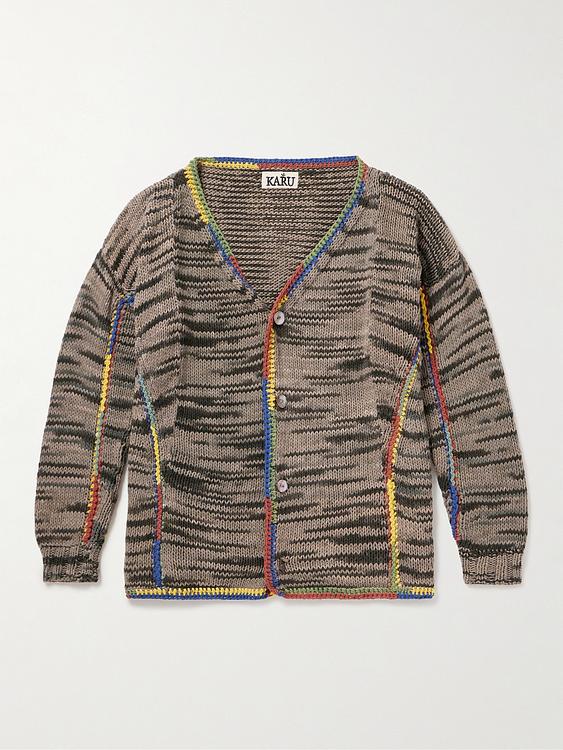 Grey cardigan from Kartik Research