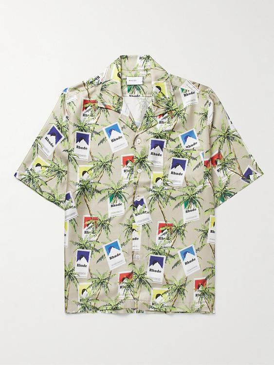 Multicolor short sleeve shirt from Rhude