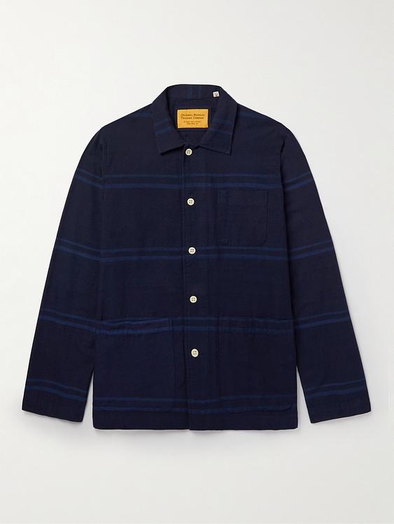 Dark blue overshirt from Original Madras