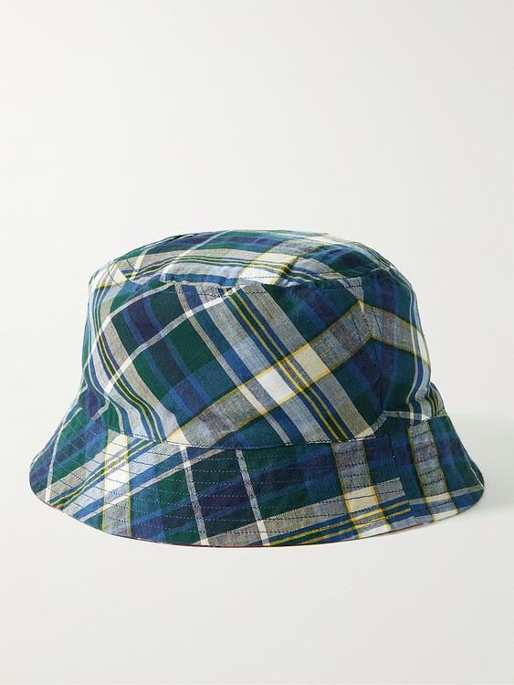 Checkered multicolor hat from Original Madras