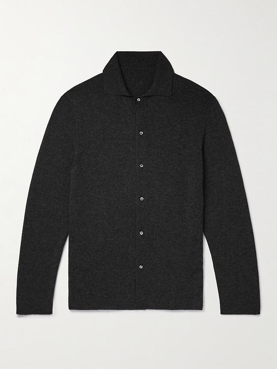 Black casual shirt from Stòffa
