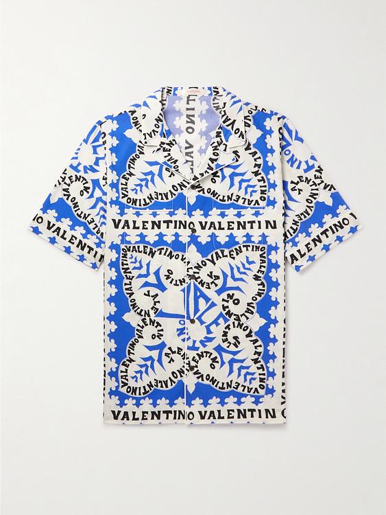 White short sleeve shirt from Valentino Garavani