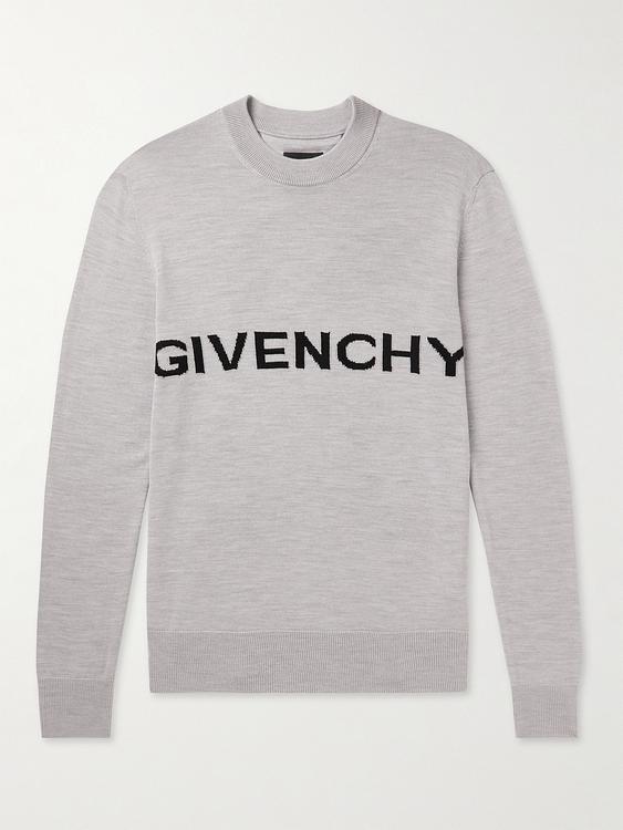 Print grey sweatshirt from Givenchy