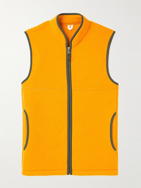 Orange vest from Arket