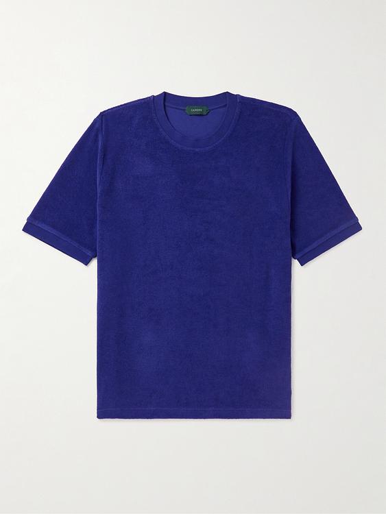 Dark blue t-shirt from Incotex