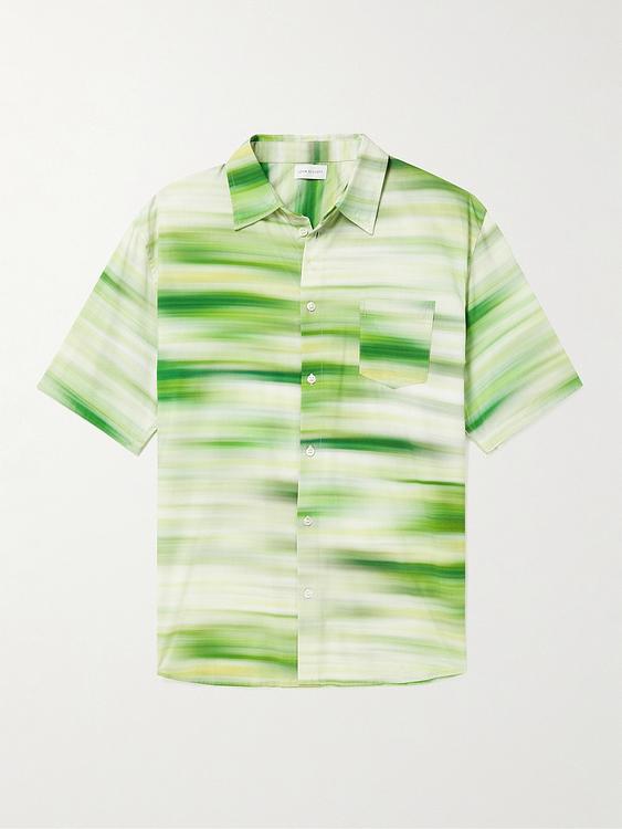 Light green short sleeve shirt from John Elliott