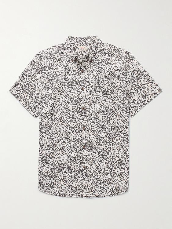 White short sleeve shirt from Faherty