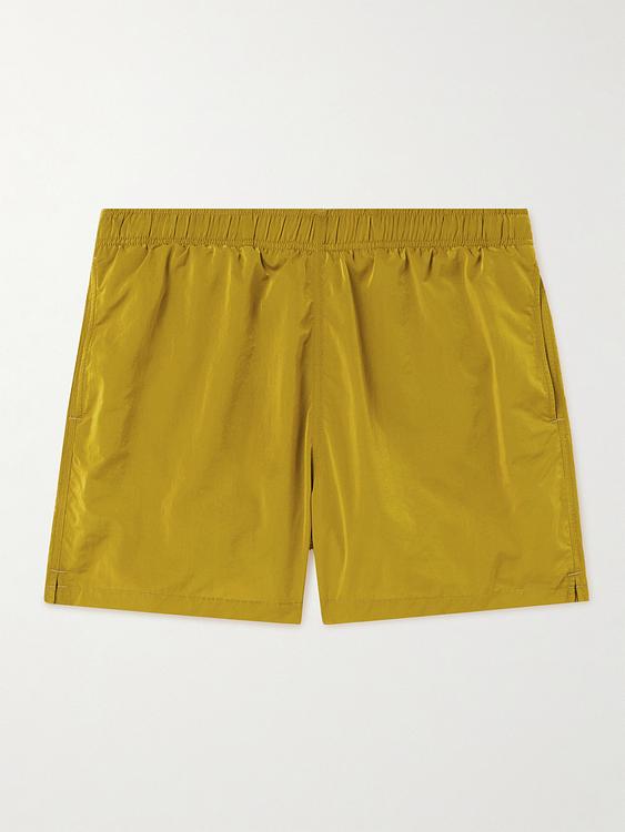 Beige swim shorts from Arket
