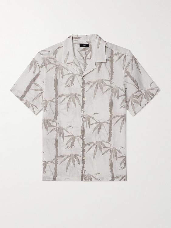 Grey short sleeve shirt from Theory