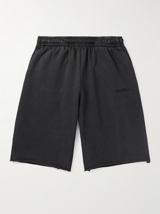 Black sweatshorts from Vetements