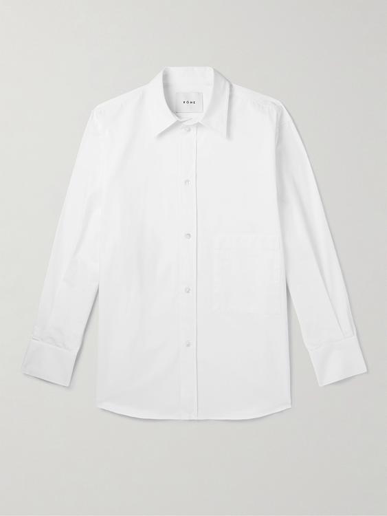 White casual shirt from Róhe