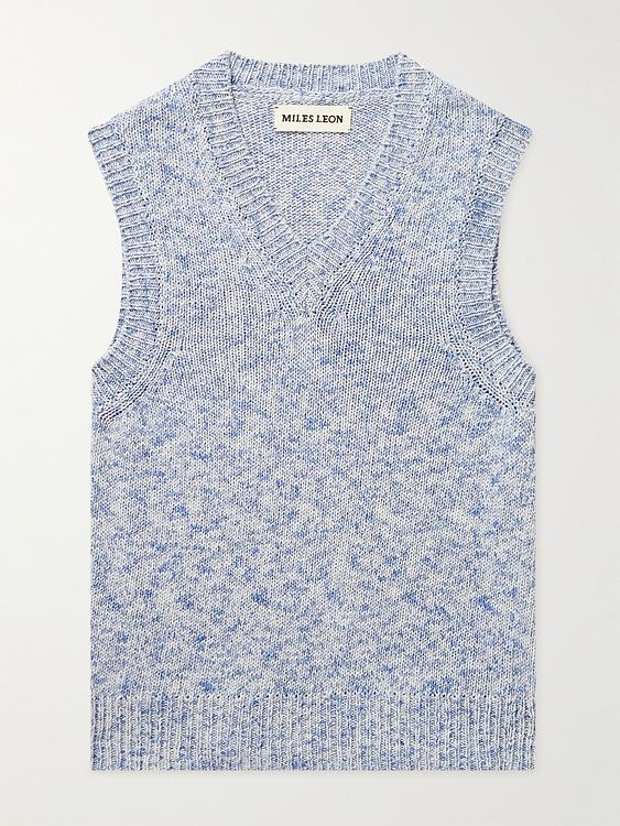 Light blue pullover from Miles Leon