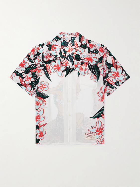 White short sleeve shirt from Valentino Garavani