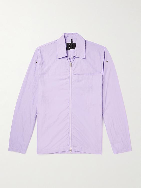 Light purple overshirt from Saif Ud Deen