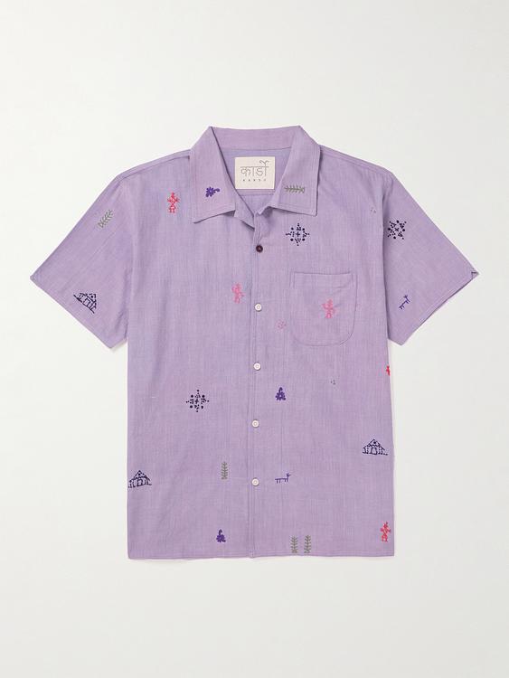 Light purple short sleeve shirt from Kardo