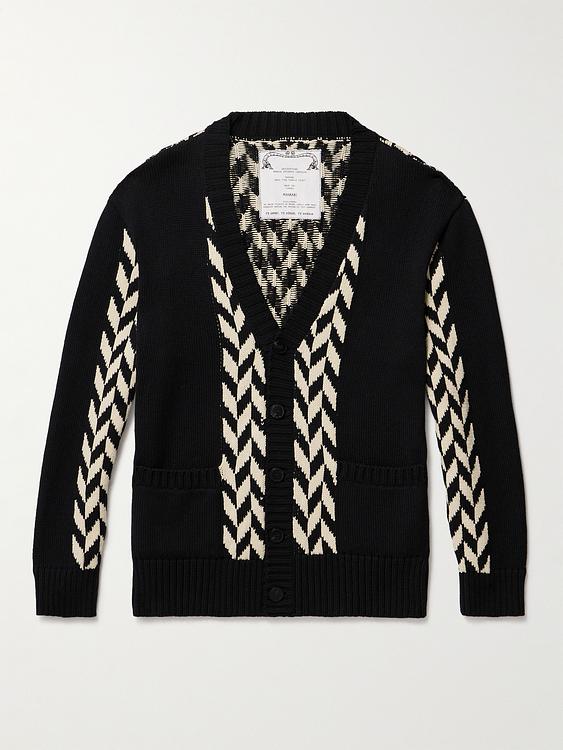 Black cardigan from Manaaki