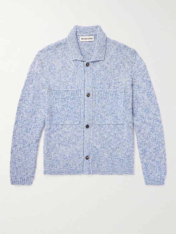 Light blue casual shirt from Miles Leon