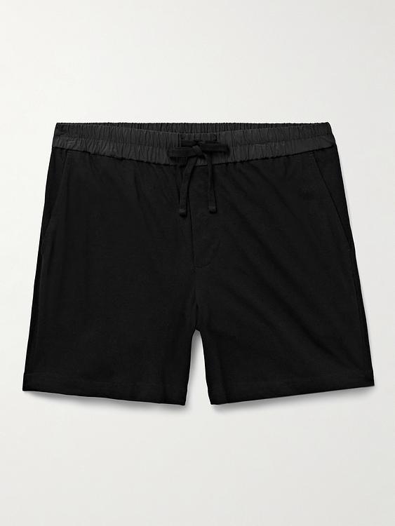 Black drawstring shorts from James Perse