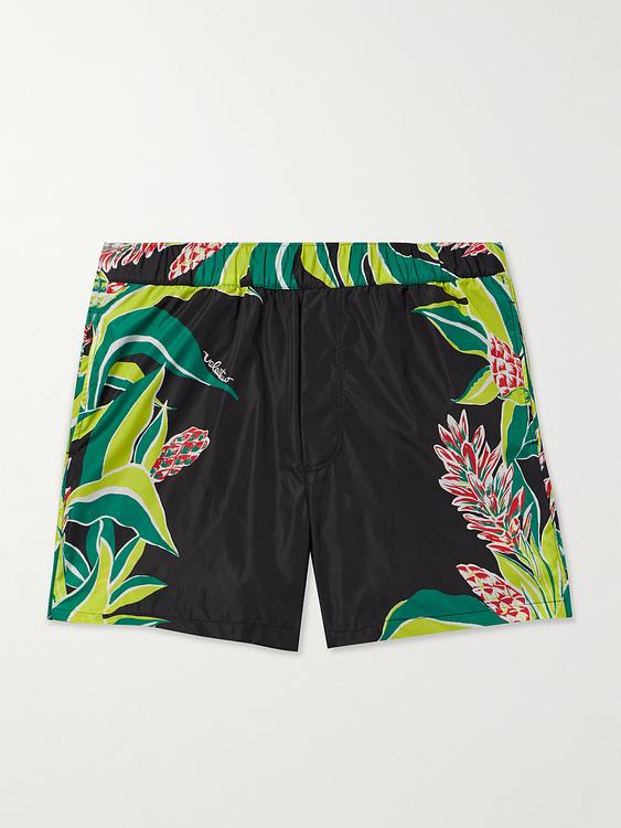 Black swim shorts from Valentino Garavani