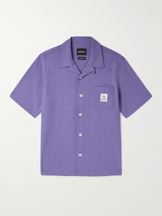 Purple short sleeve shirt from Howlin'