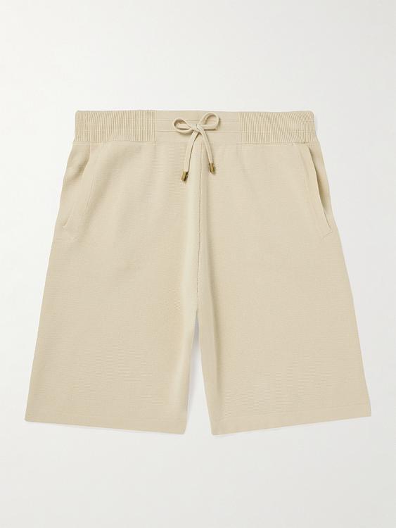 Beige sweatshorts from Piacenza 1733