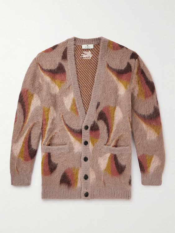 Grey cardigan from Etro