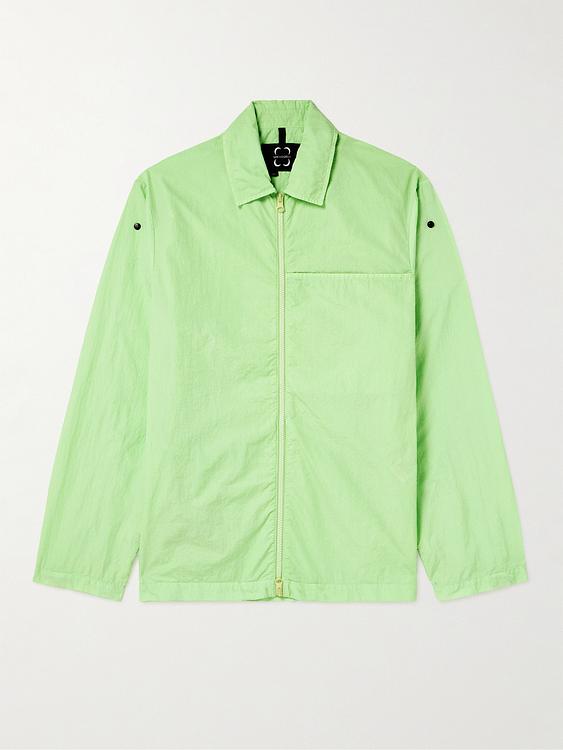 Light green overshirt from Saif Ud Deen