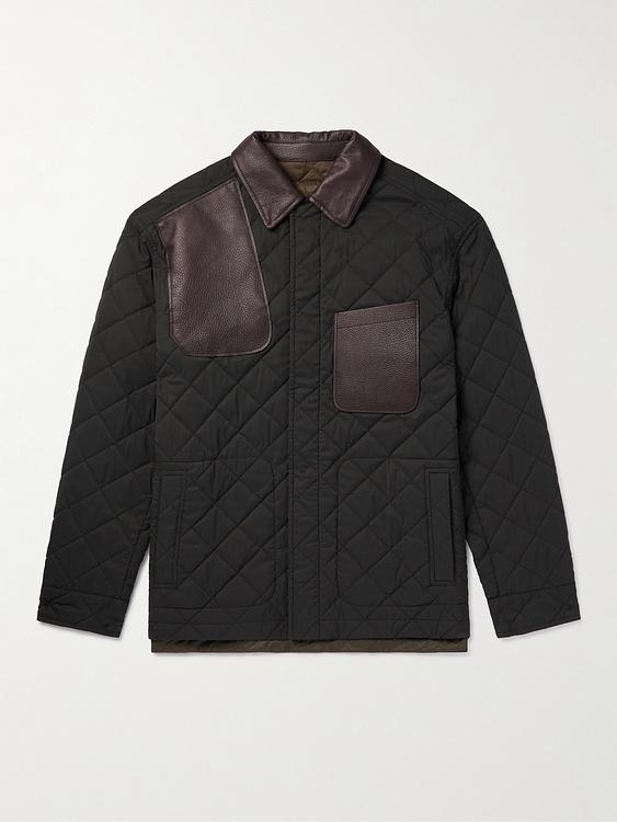 Black casual jacket from Purdey