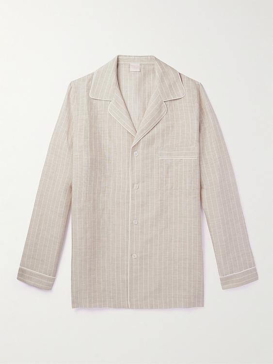 Beige casual shirt from Loretta Caponi