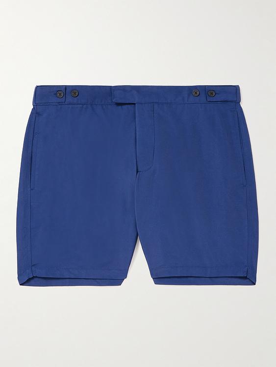 Dark blue chino shorts from Frescobol Carioca