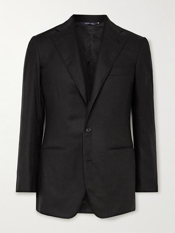 Black blazer from Saman Amel