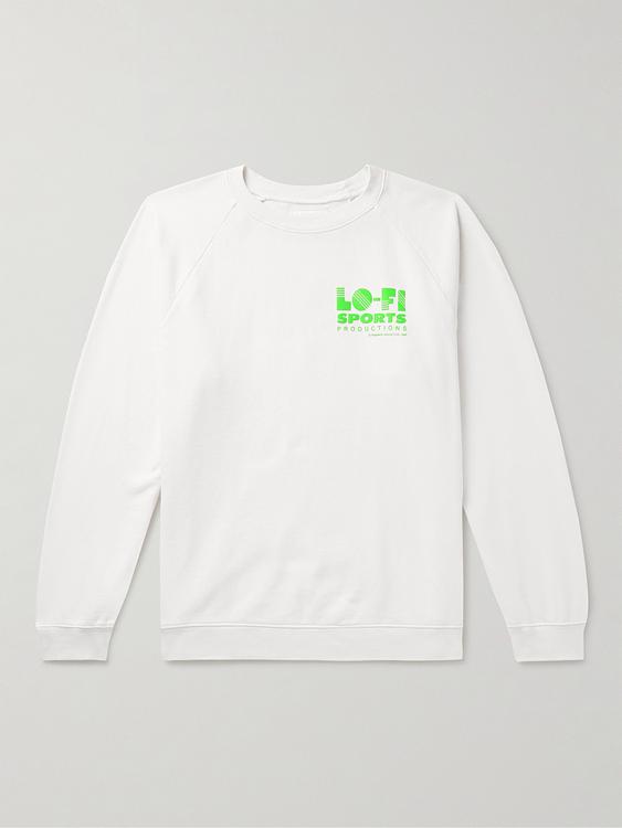 Print white sweatshirt from Pasadena Leisure Club