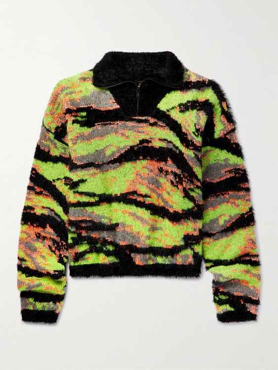 Multicolor half-zip from RRL