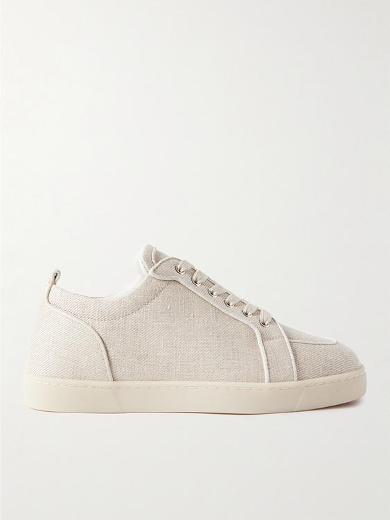 Beige sneakers from Christian Louboutin