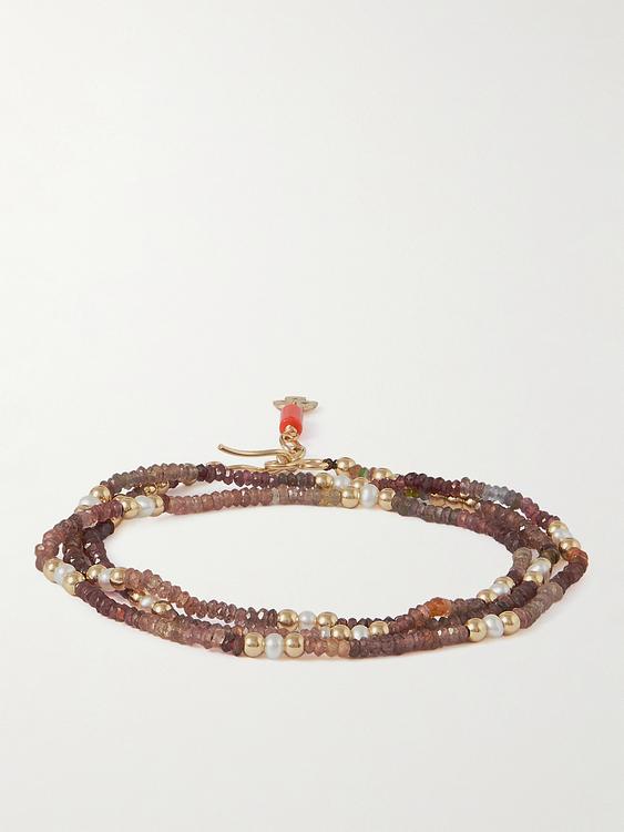 Multicolor bracelet from Peyote Bird