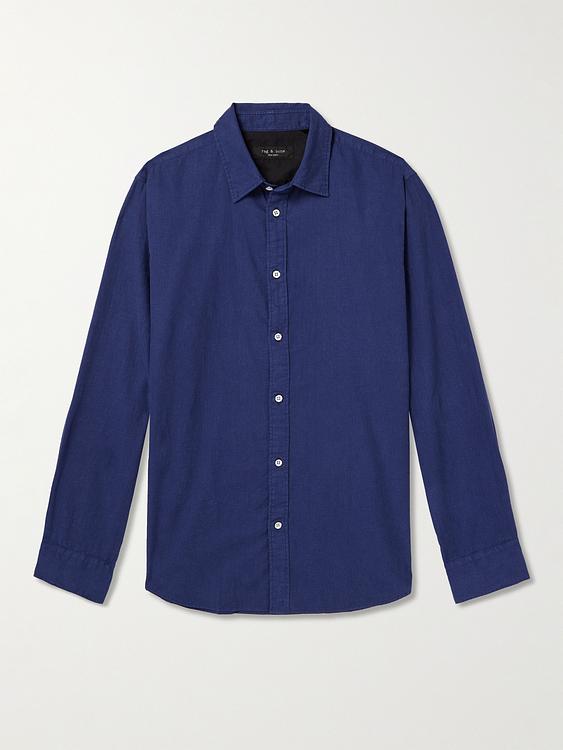 Dark blue casual shirt from Rag & Bone