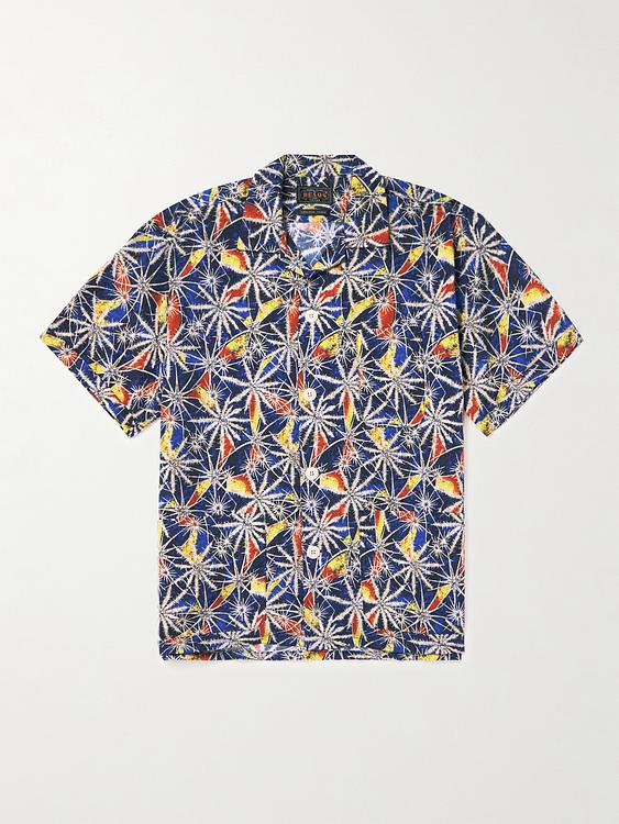 Multicolor short sleeve shirt from Beams Plus