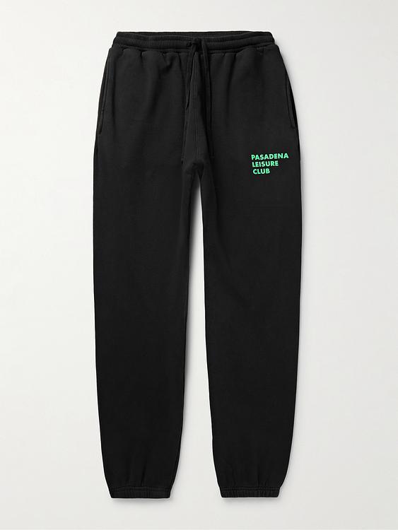 Print black sweatpants from Pasadena Leisure Club