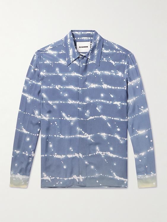 Blue casual shirt from Jil Sander