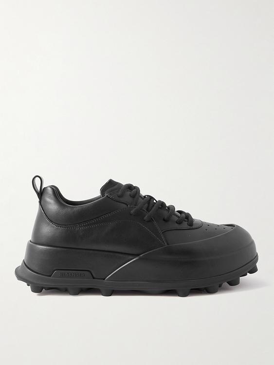 Dark grey sneakers from Jil Sander