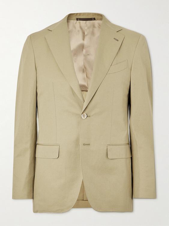 Beige blazer from Caruso