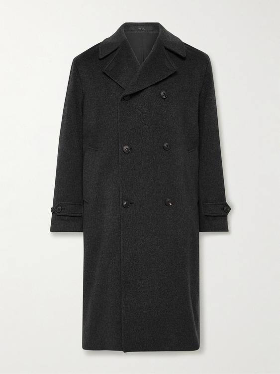 Black coat from Saman Amel