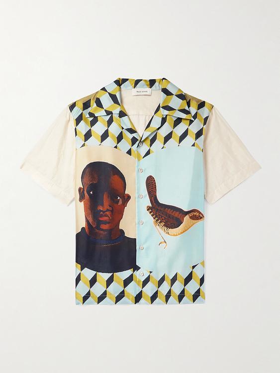 Print multicolor t-shirt from Wales Bonner