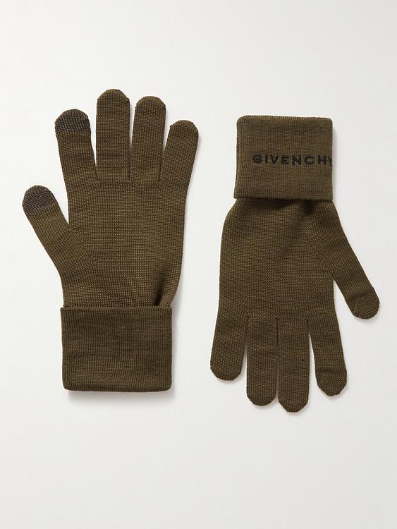 Dark brown gloves from Givenchy